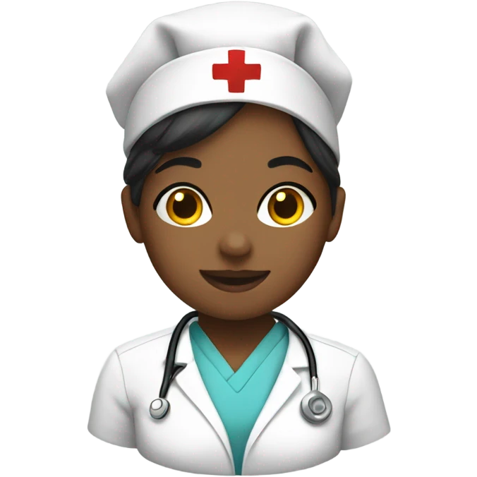 Nurse at Christmas emoji