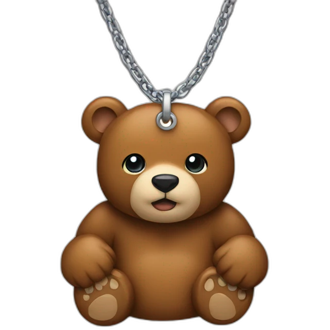 bear chain emoji