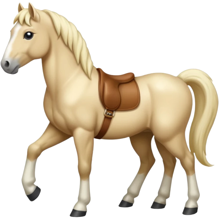 white pony emoji