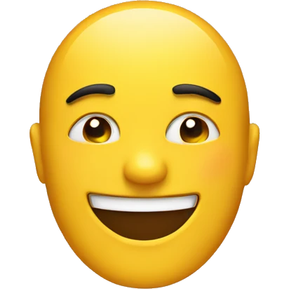 Happy face mask emoji