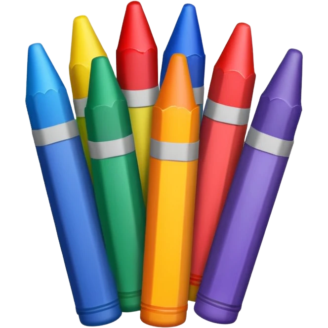 crayons emoji