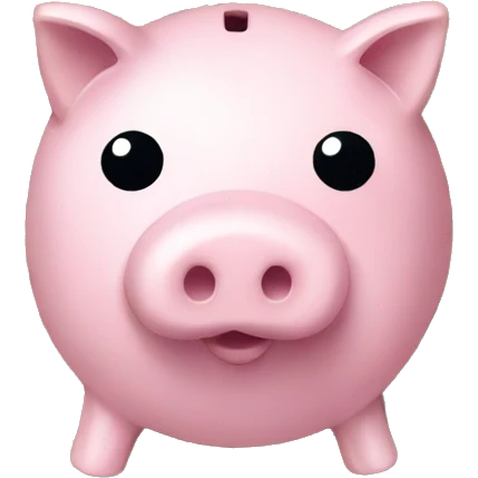 piggy bank with a lot of coin emoji