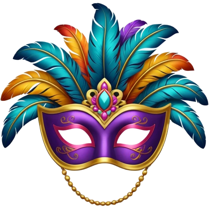 carnival, mask emoji
