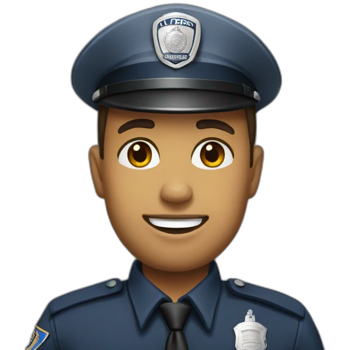 LAPD officer emoji
