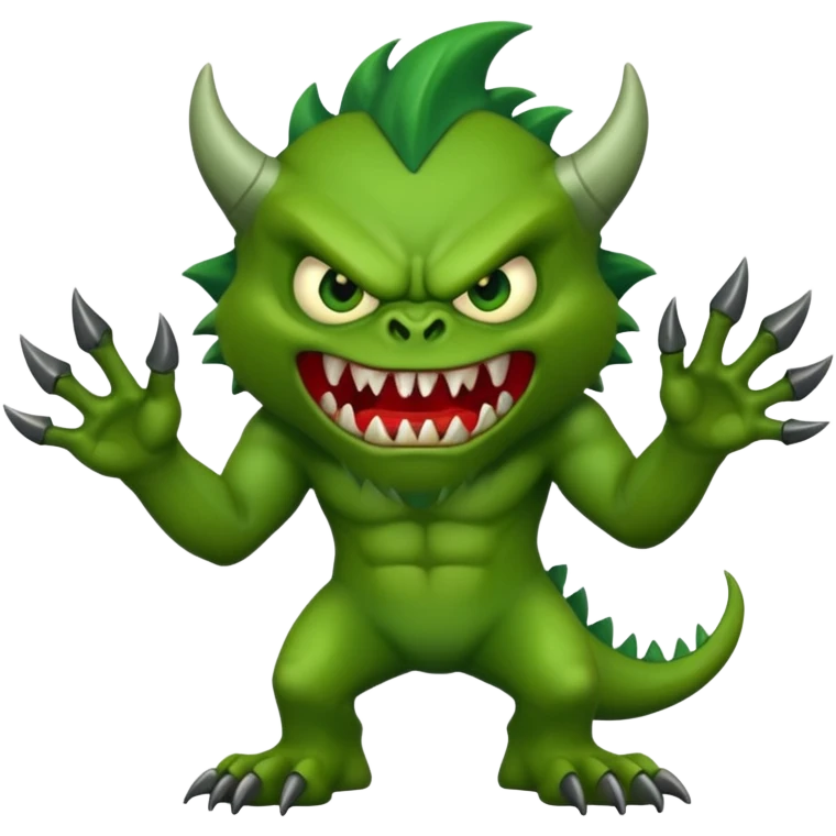 Scary monster full body  emoji
