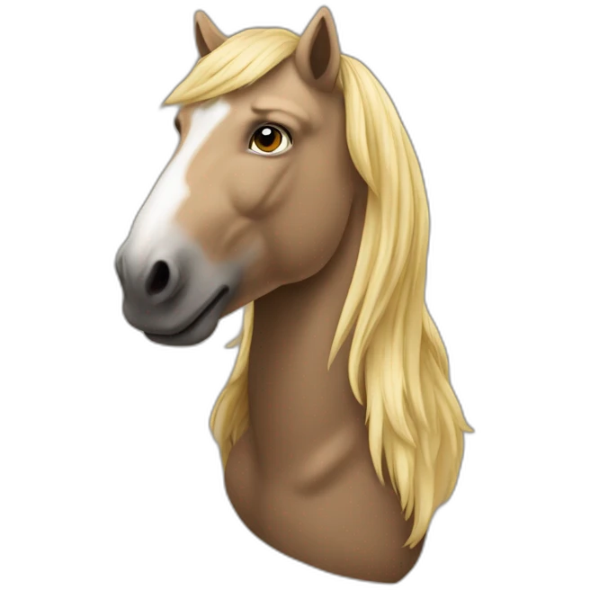 Lachendes Pferd emoji