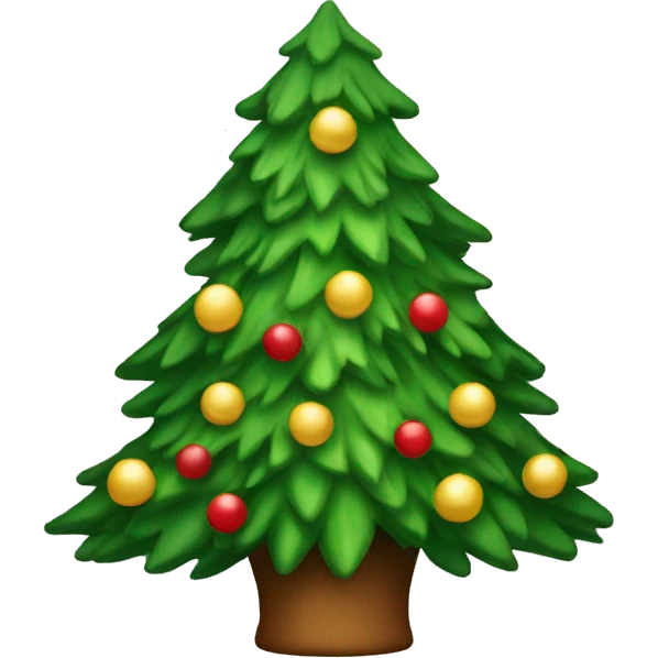 Christmas tree emoji
