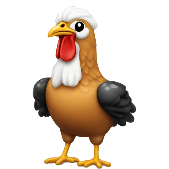Salt and pepper chicken emoji