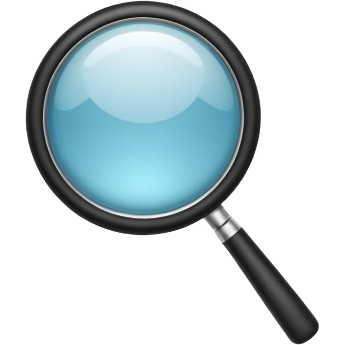 magnifying glass emoji
