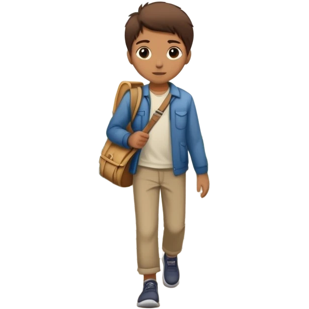 The image shows a person walking across a bridge, symbolizing a personal journey. The atmosphere is calm and introspective, with soft, emotional tones. In their hands, they carry symbolic tools labeled “Compassion” and “Forgiveness,” suggesting healing after emotional pain--  emoji