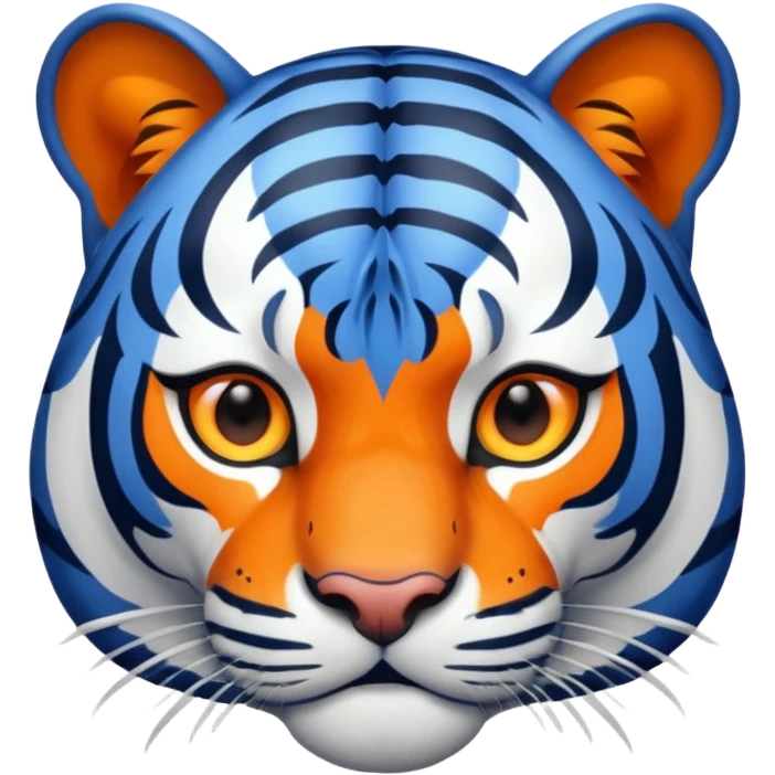 blue tiger emoji