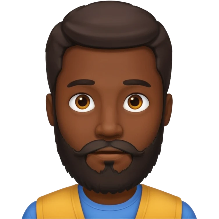 different beard emoji