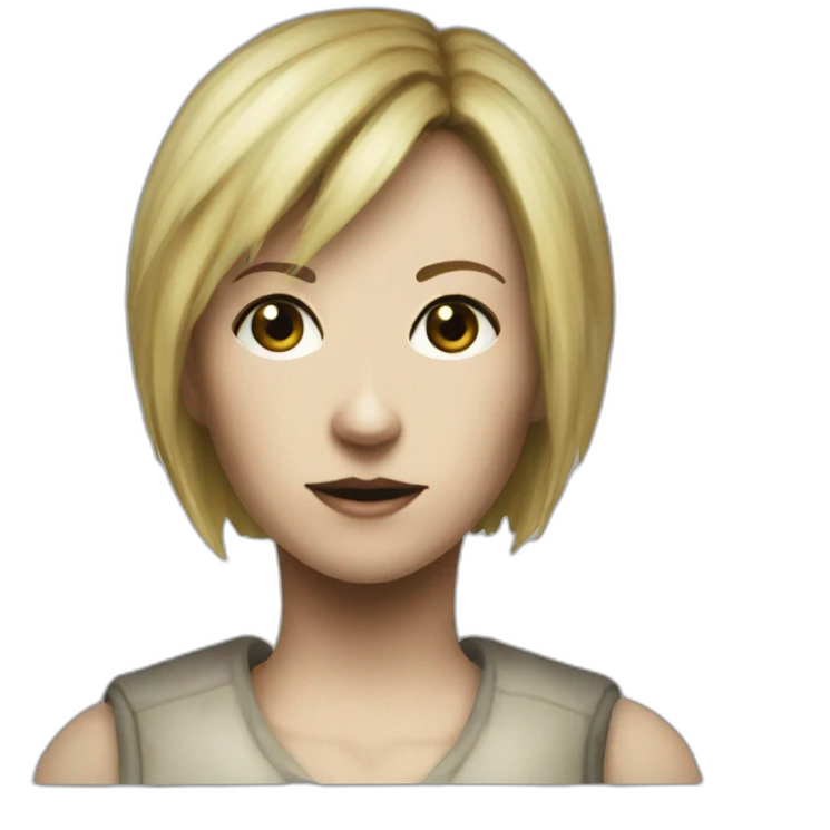 Heather Mason from Silent Hill 3 emoji