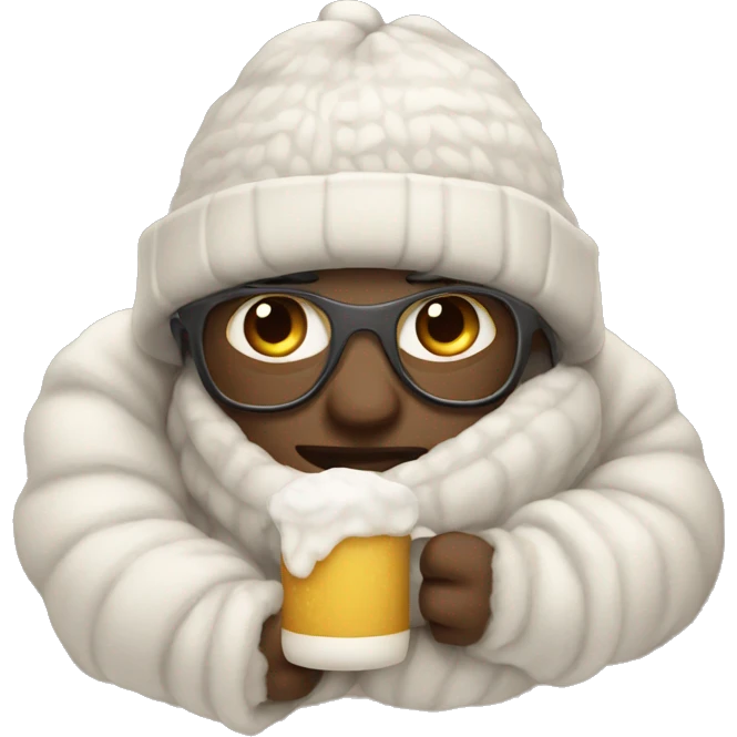 Cozy winter emoji