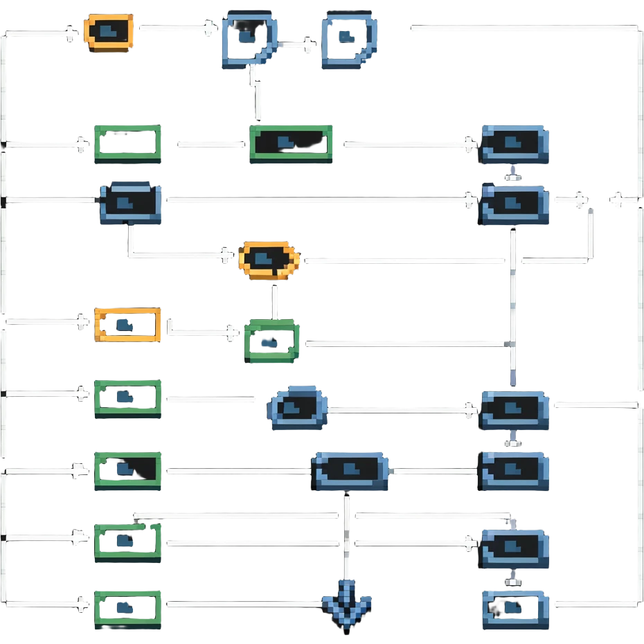 linked list data structure with nodes connected by arrows emoji