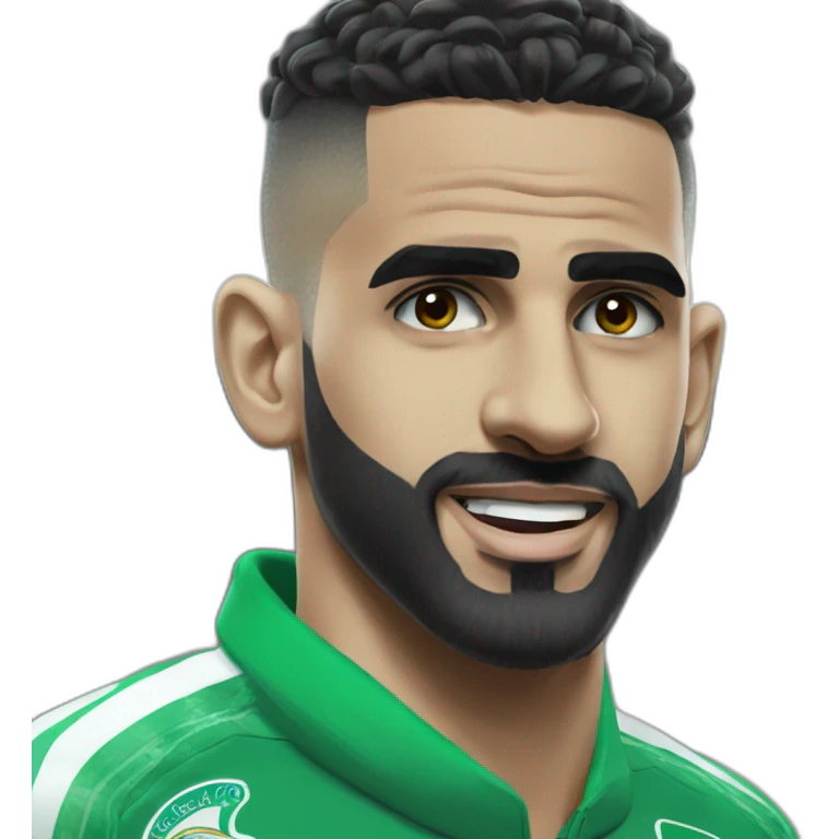 Riyad Mahrez in algeria emoji