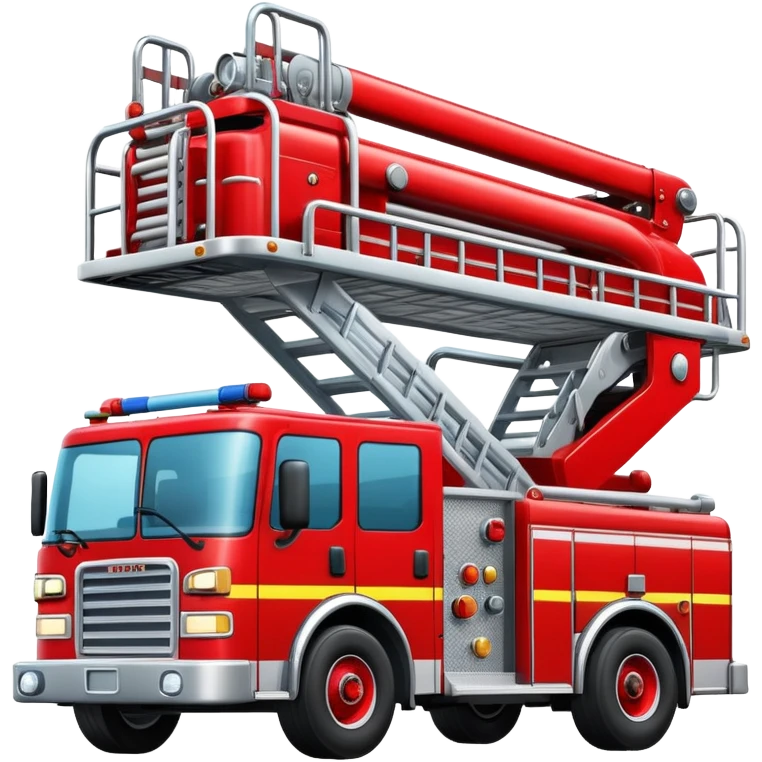 A fire truck emoji