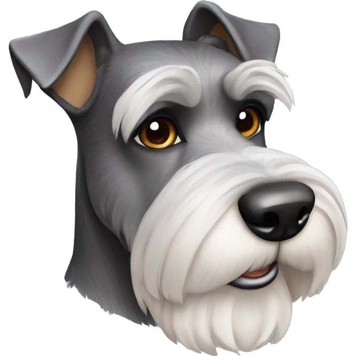 perro schnauzer emoji