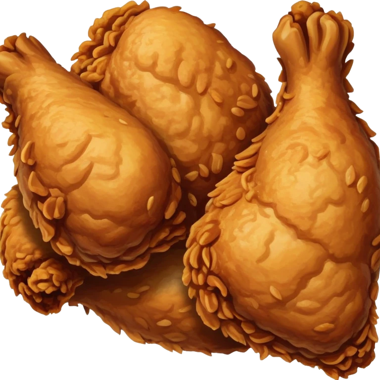 fried chicken emoji