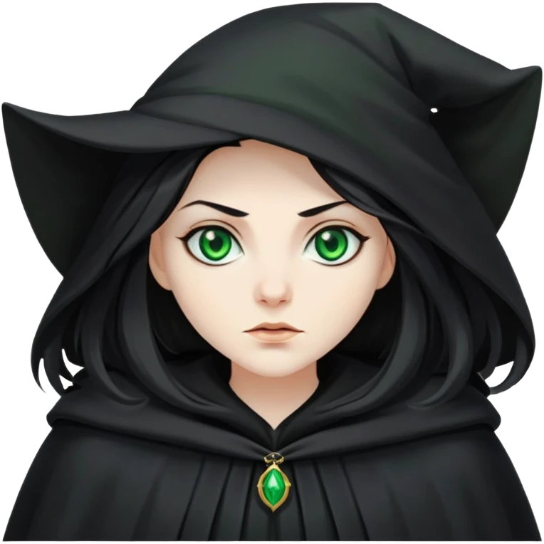 Evil witch emoji