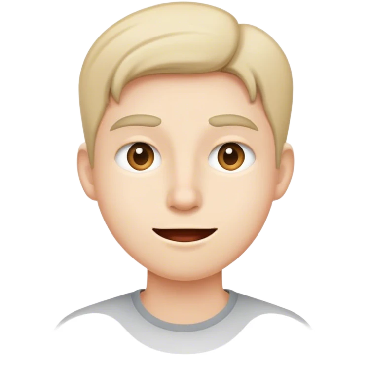 Mewing emoji