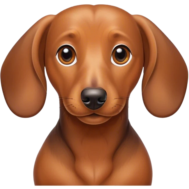 cool dachshund emoji
