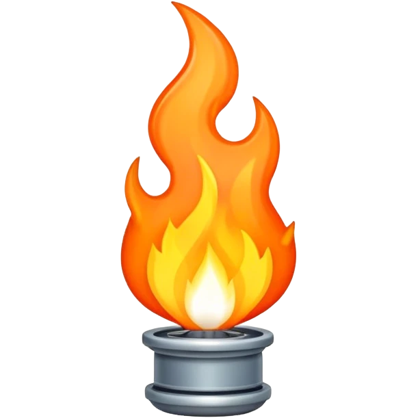 natural gas flame emoji