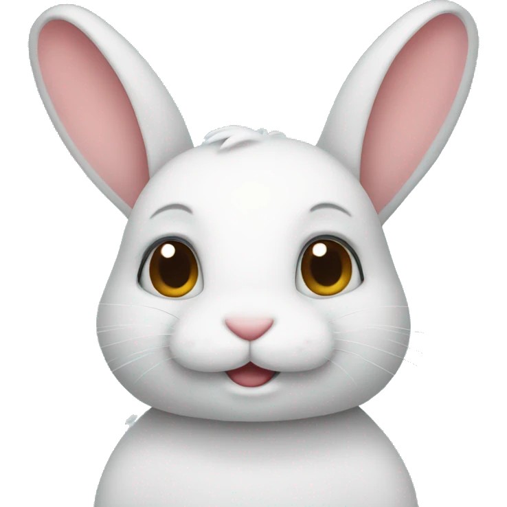 rabbit cuddle rabbit  emoji