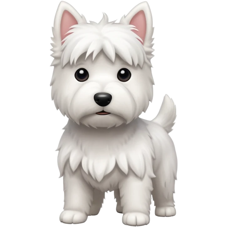 Westie dog emoji