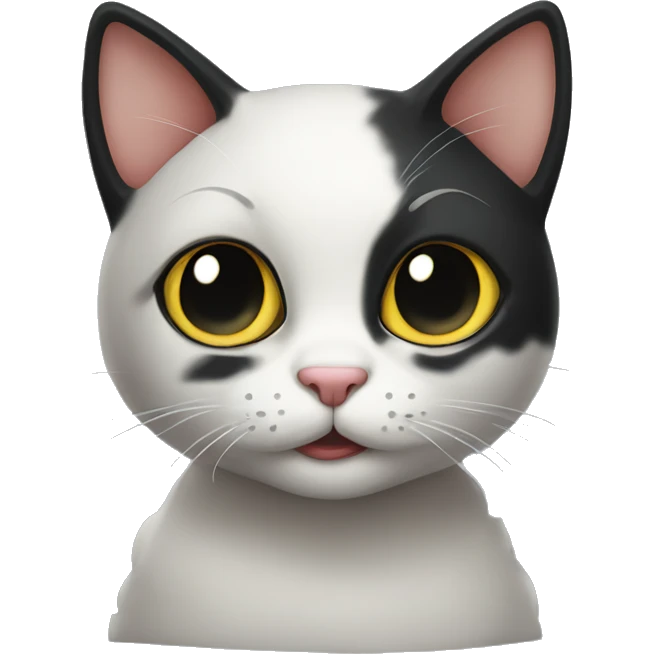 A mischievous cat named onyx emoji