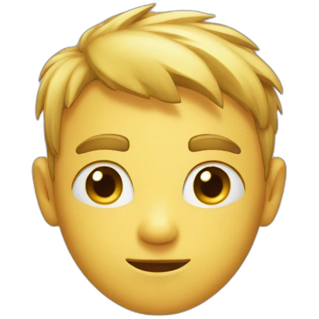 small head eagerly scratched by a hand emoji