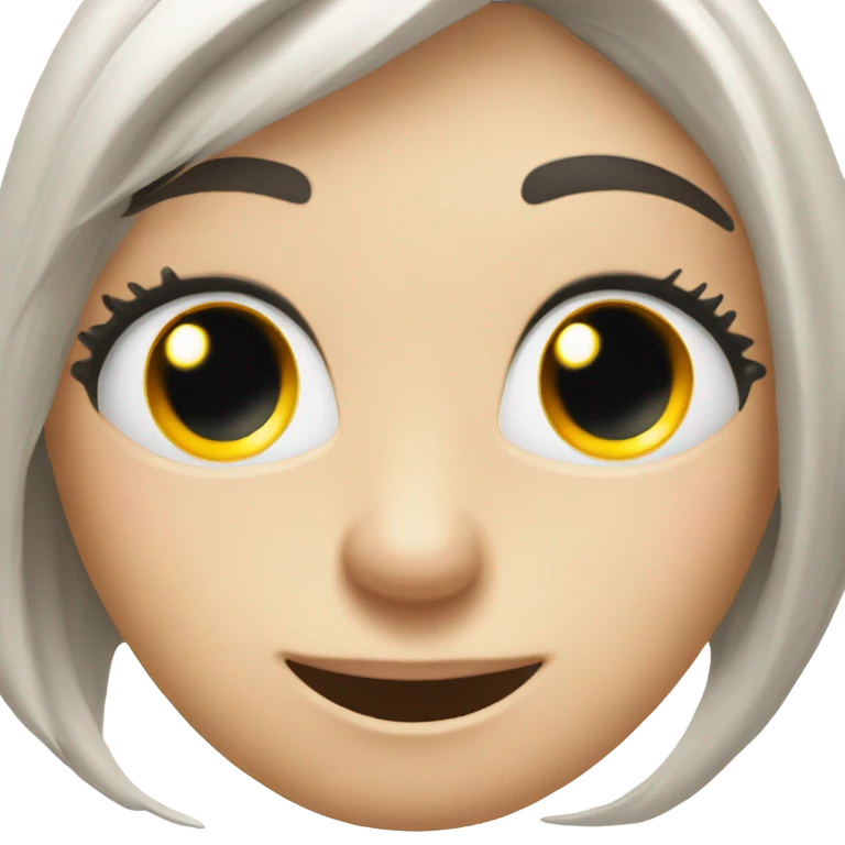 A pair of eyes blinking in joy emoji