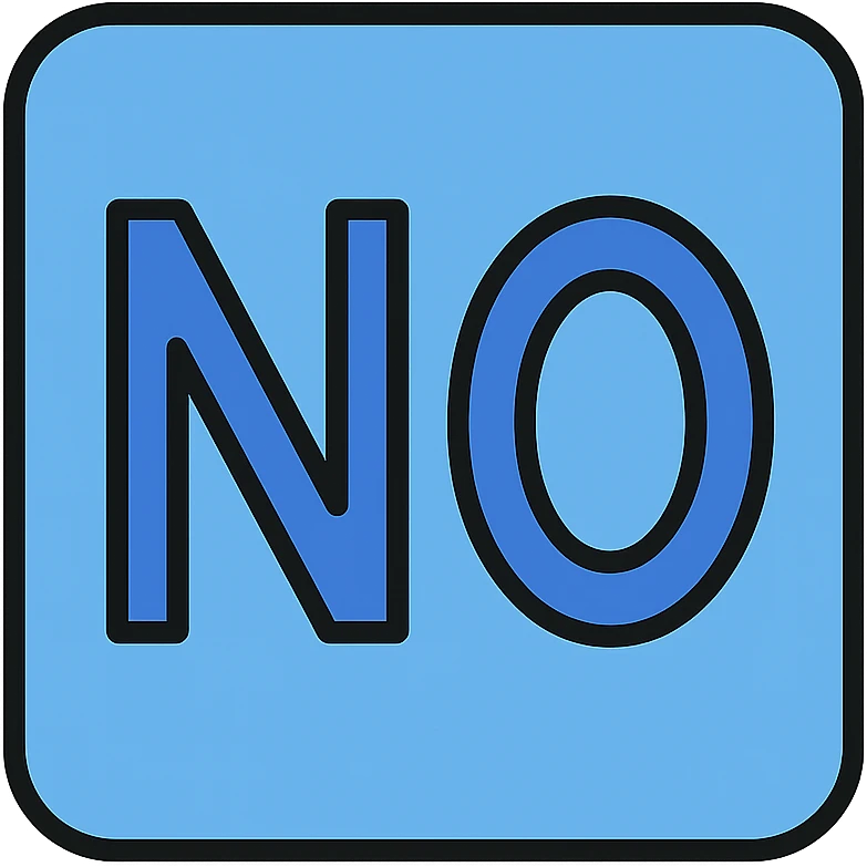 NxO text centered, blue background, minimalistic design emoji