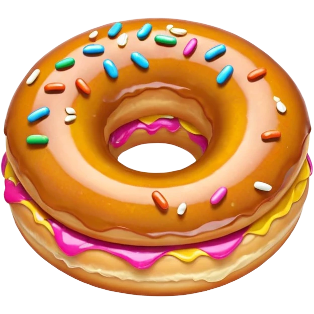 Donut happy  emoji