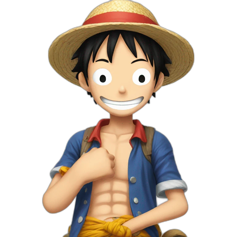 Luffy emoji