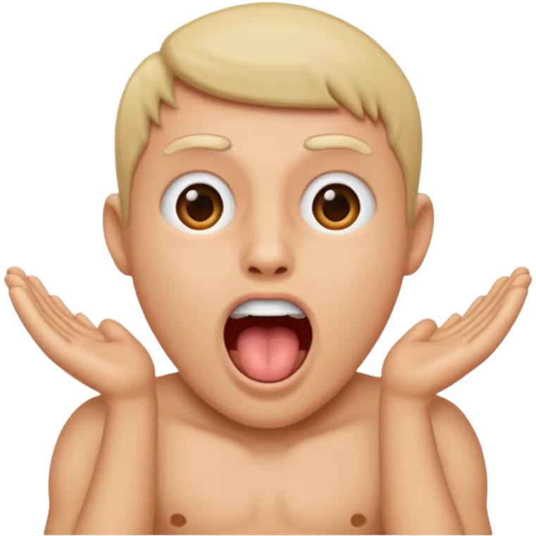 Penis in mouth emoji