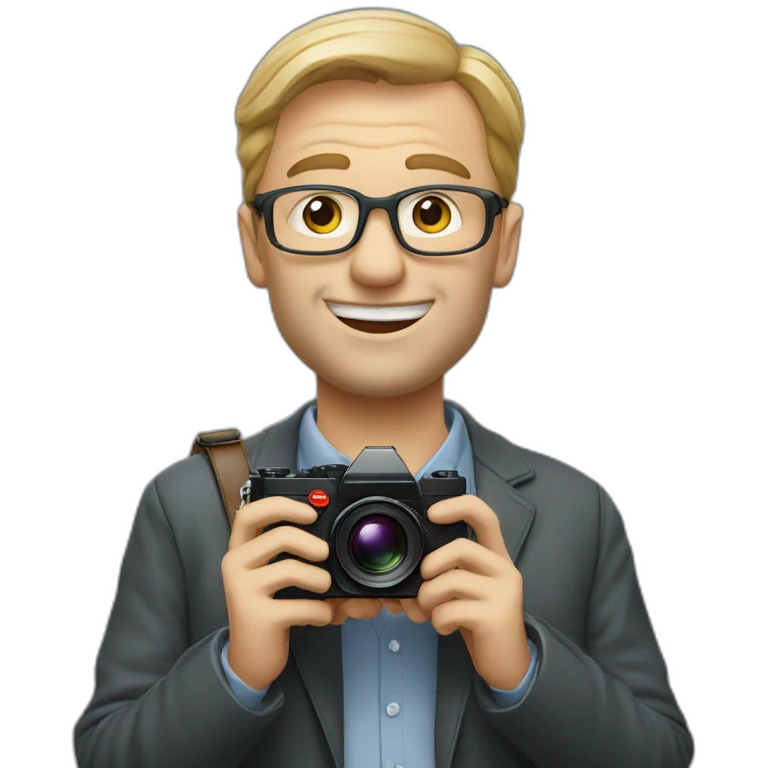 Paul Ripke with leica emoji