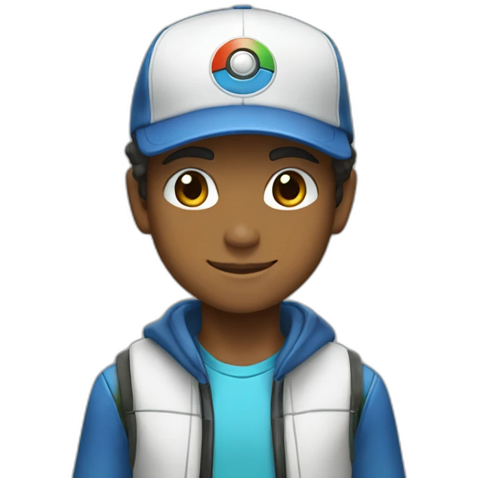 pokemon trainer white emoji