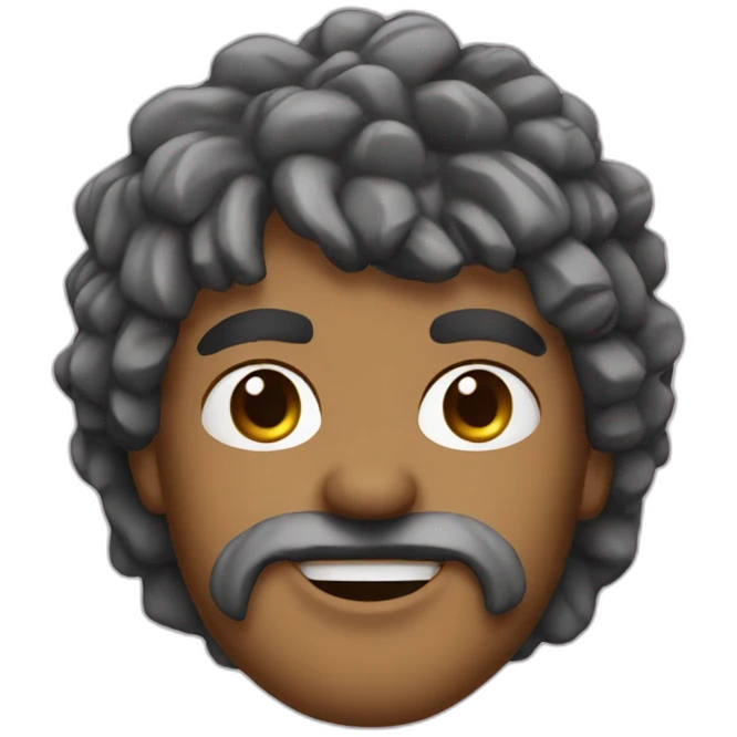 Thé rock emoji