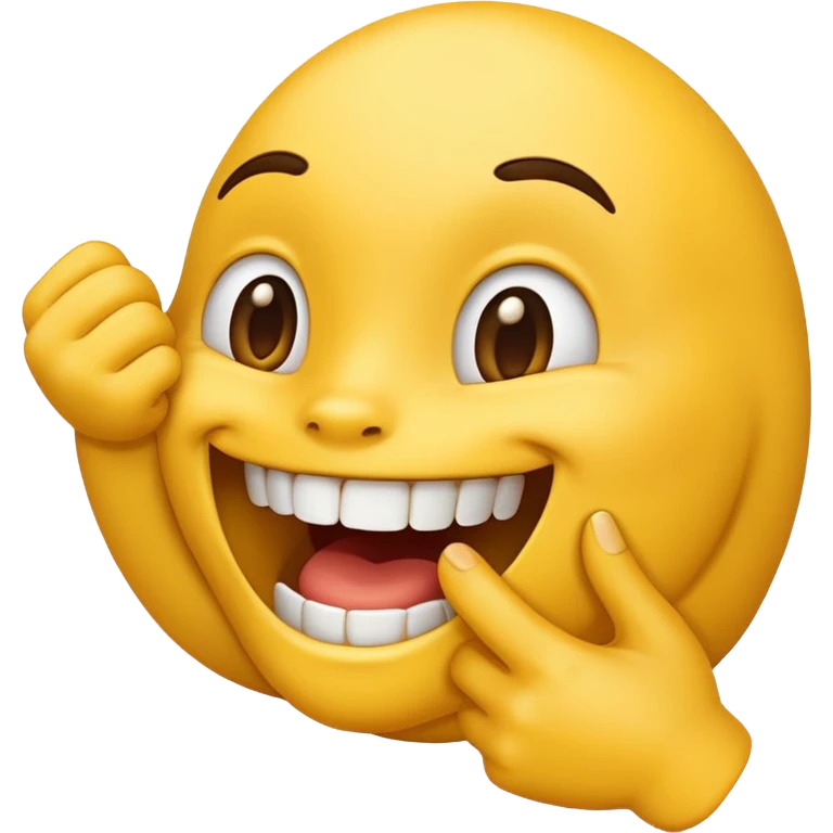 Biting hand emoji emoji