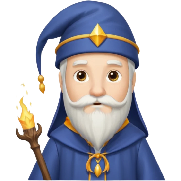 wizard with cook hat emoji