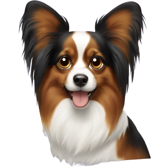 Papillon dog emoji