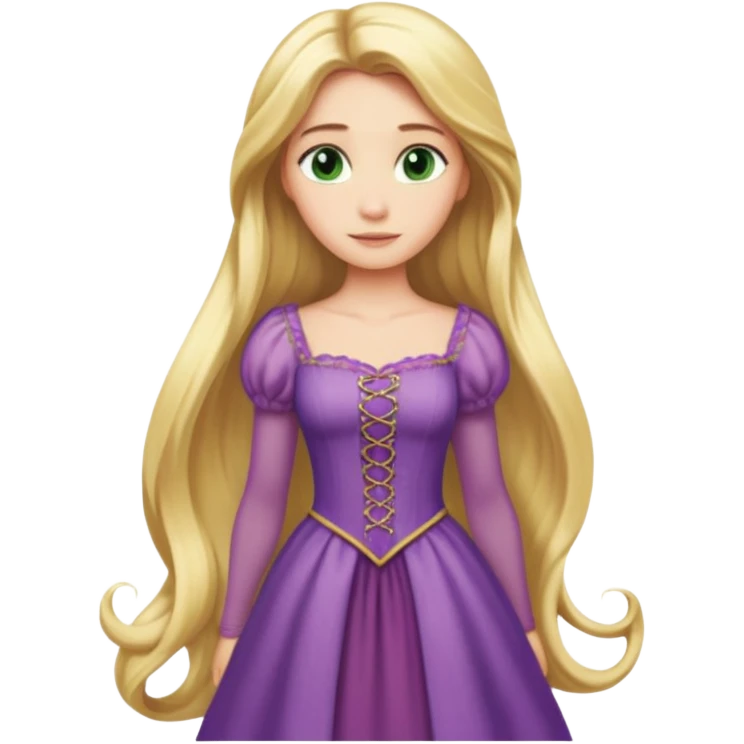 rapunzel emoji