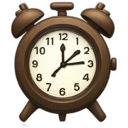 clock ticking emoji