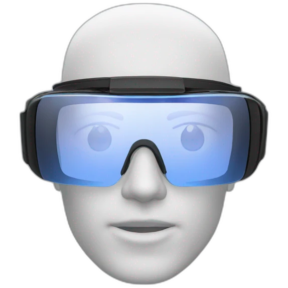 VR glass emoji