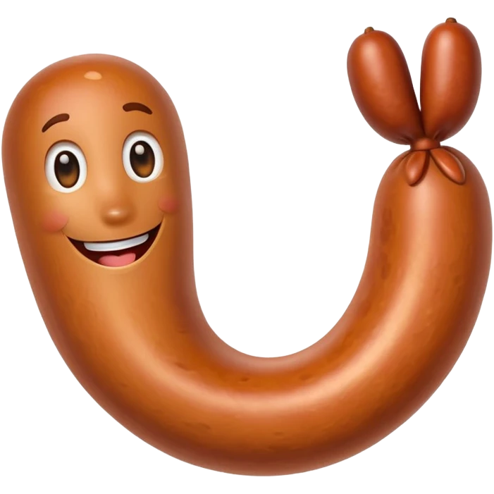 Gülen sosis emoji