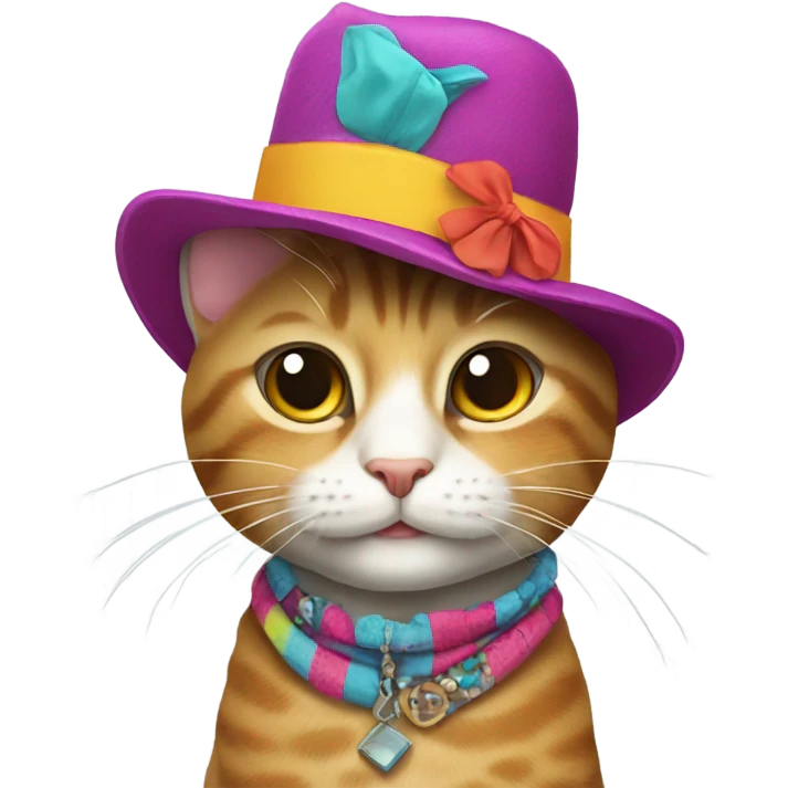 Cat wearing clothes  emoji