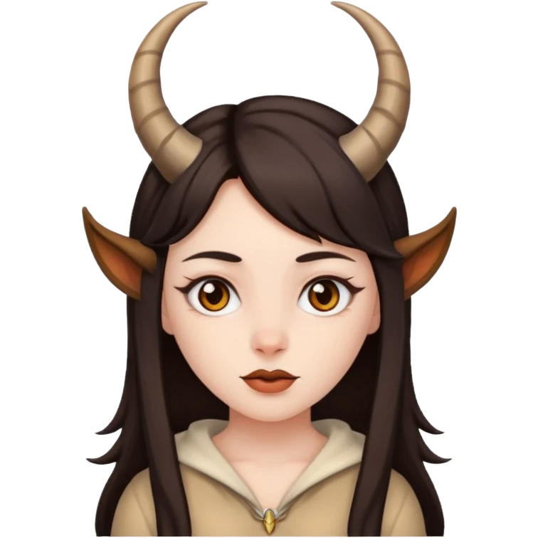 diablita con cachos emoji