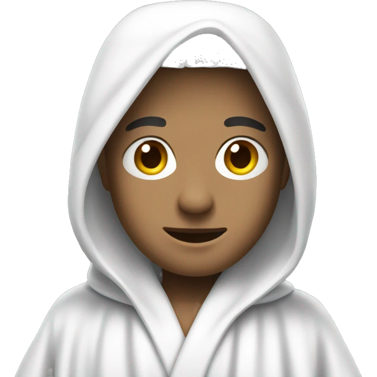 White robe  emoji