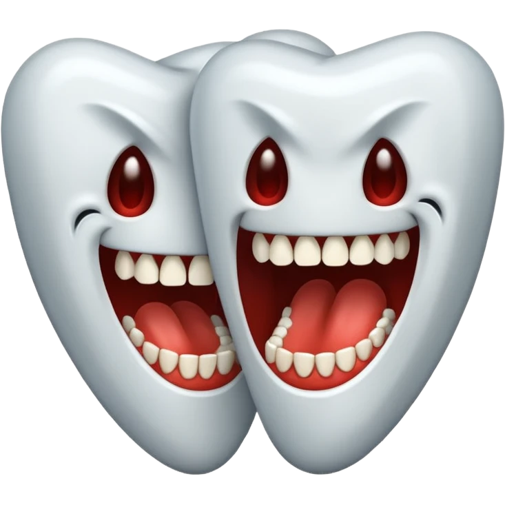 Hungry teeth emoji